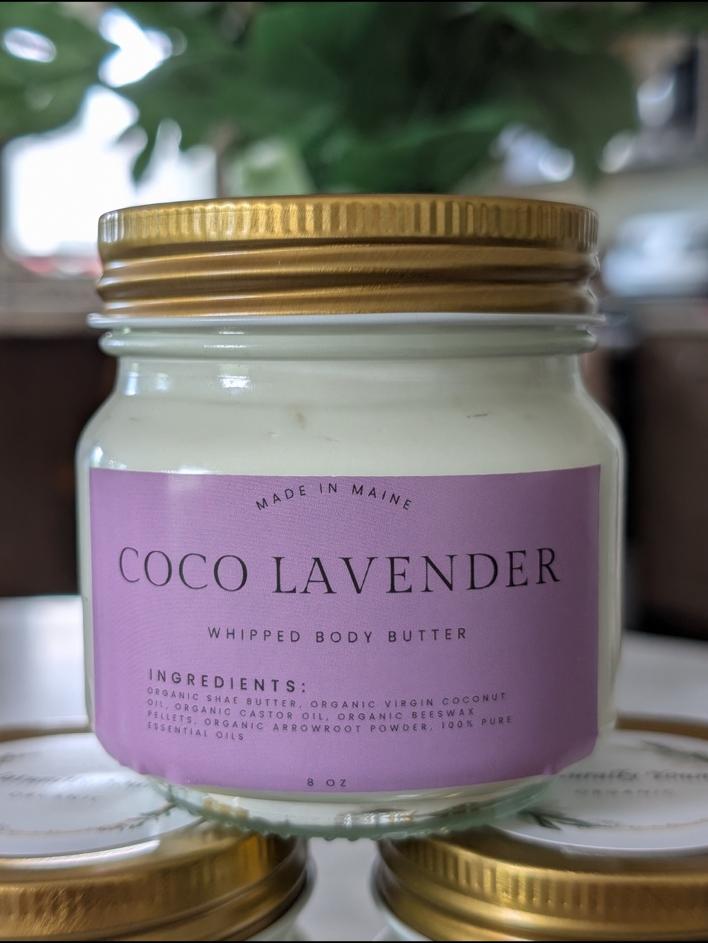 Natural Whipped Body Butter — Coco Lavender
